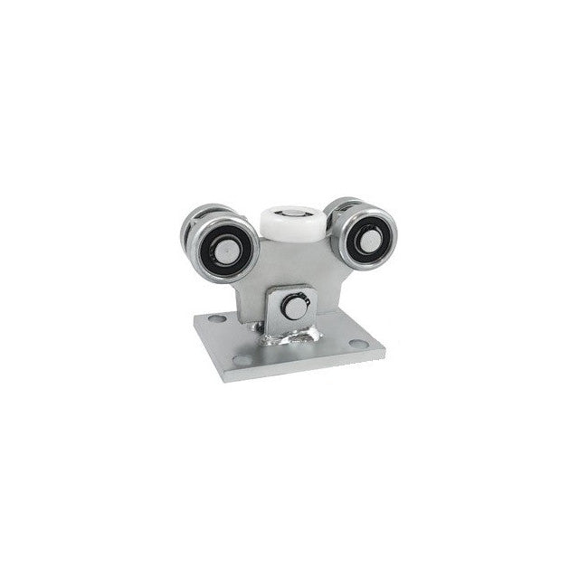 Wózek do bramy - 5 rolkowy, wahliwy (PROFIL 50x50x3mm) - W-5M-50