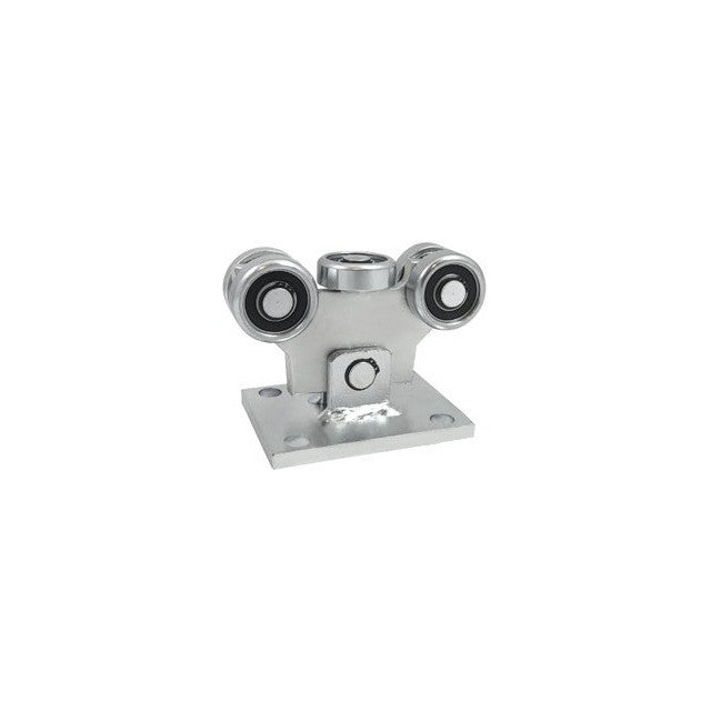 Wózek do bramy - 5 rolkowy, wahliwy (PROFIL 60x60x4mm) - W-5MM-60/4