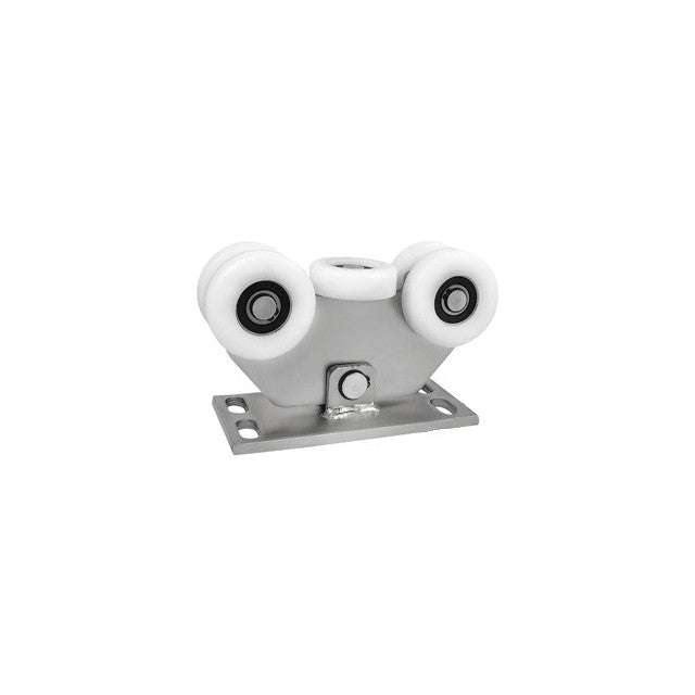 Wózek do bramy - 5 rolkowy, wahliwy (PROFIL 90x100x4mm) - W-5T-90/100