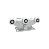 Wózek do bramy - 8 rolkowy, wahliwy (PROFIL 80x80x4mm) - W-8T-80/4