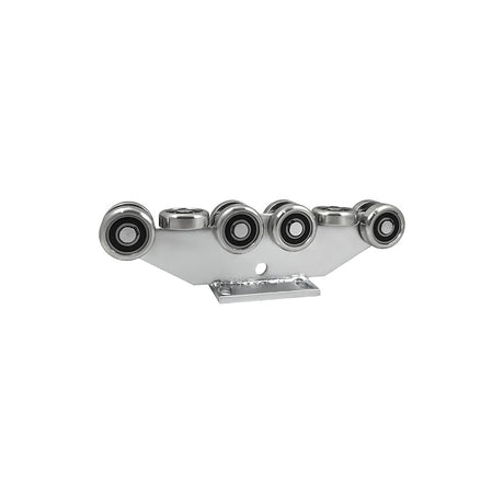 Wózek metalowy 10-rolkowy 80x80 do bramy 10MM-80/4