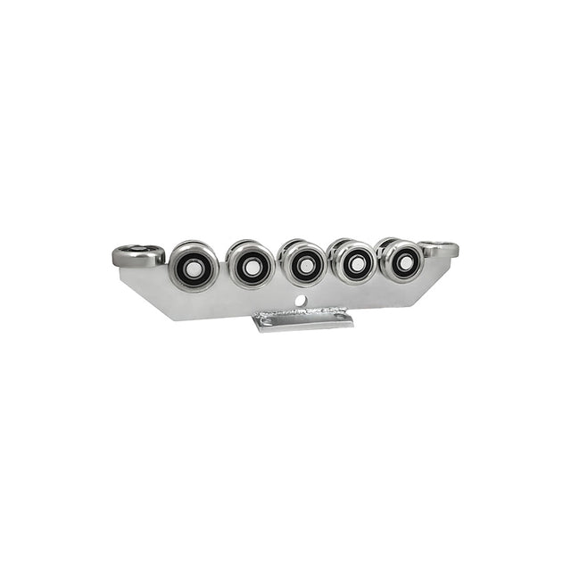 Wózek metalowy 12-rolkowy 80x80 do bramy 12MM-80/4
