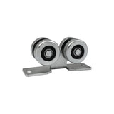 Wózek metalowy 4-rolkowy 40x40 do bramy 4M-40, profil 40x40x2 mm
