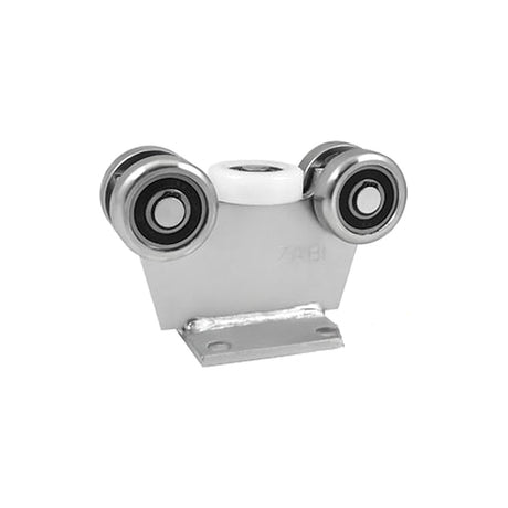 Wózek metalowo-poliamidowy 5-rolkowy 80x80 do bramy 5M-80M/4