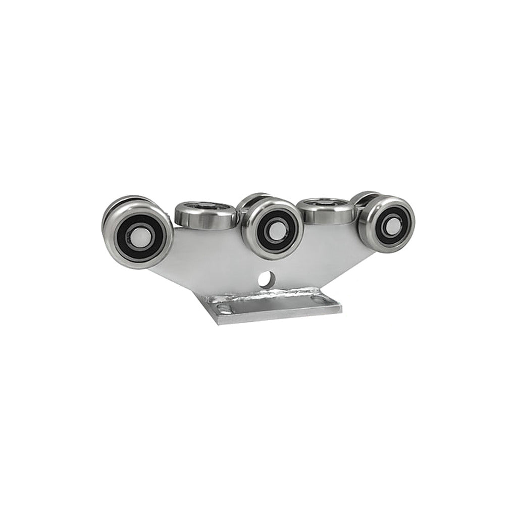 Wózek metalowy 8-rolkowy 80x80 do bramy 8MM-80/4