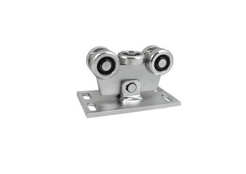 Wózek do bramy 5-rolkowy wahliwy W-5MM-70 z rolkami metalowymi