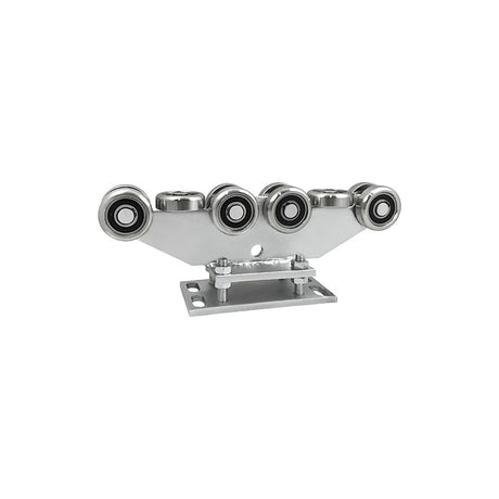 Wózek metalowy 10-rolkowy 80x80 do bramy R-10MM-80/4