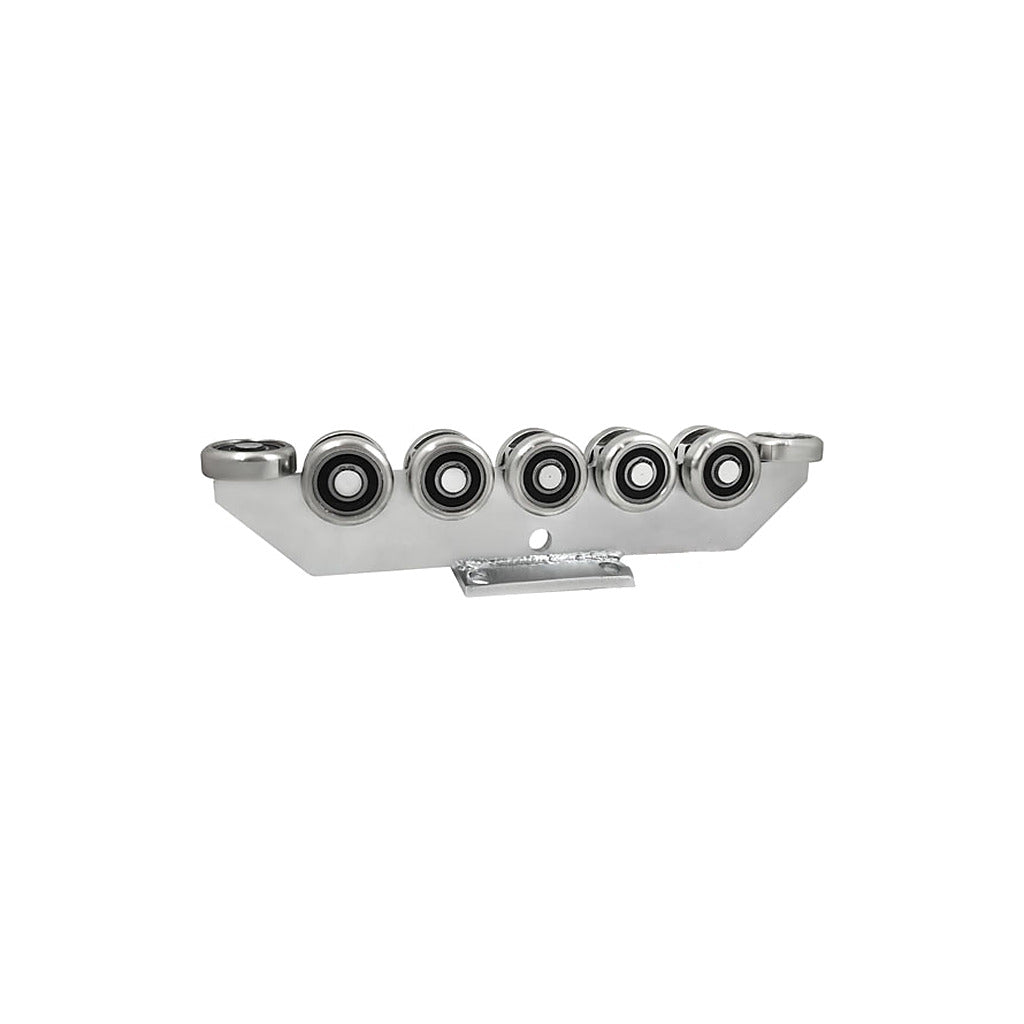 Wózek metalowy 12-rolkowy 80x80 do bramy R-12MM-80/4