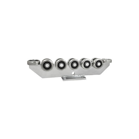 Wózek metalowy 12-rolkowy 80x80 do bramy R-12MM-80/4