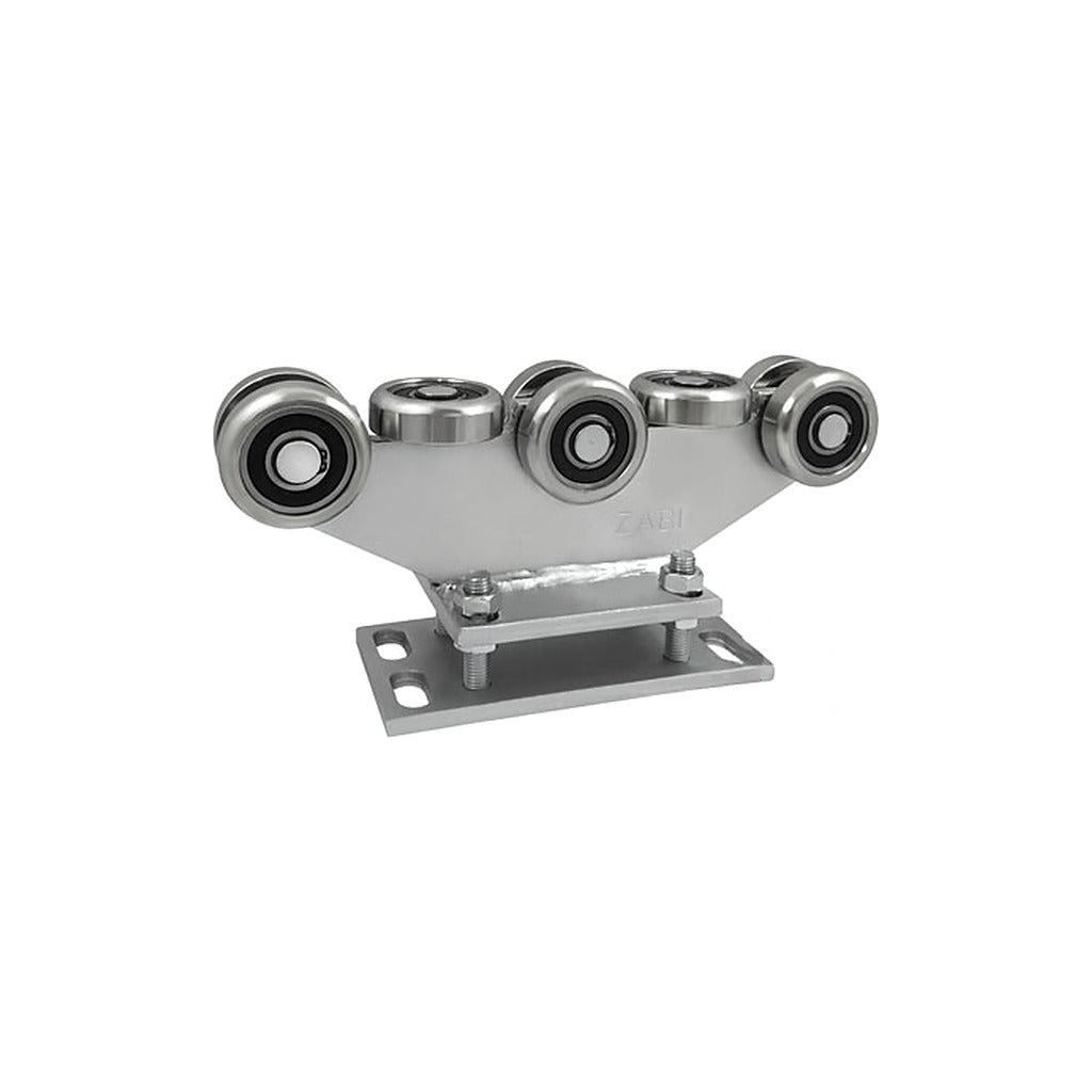 Wózek metalowy 8-rolkowy 80x80 do bramy R-8MM-80/4