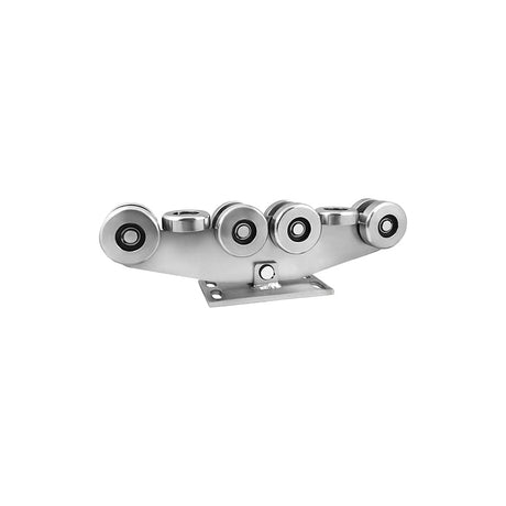 Wózek metalowy 10-rolkowy 100x100 do bramy W-10MM-100, profil 100x100x4 mm