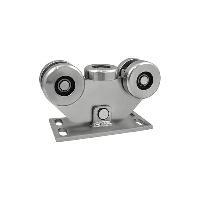 Wózek metalowy 5-rolkowy 100x90 do bramy W-5MM-100/90, profil 100x90x4 mm