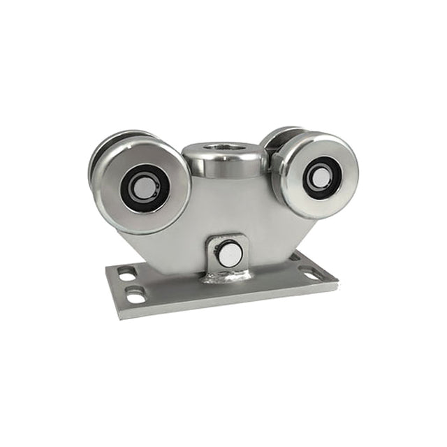 Wózek metalowy 5-rolkowy 100x100 do bramy W-5MM-100, profil 100x100x4 mm