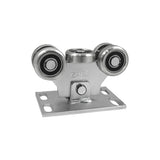 Wózek metalowy 5-rolkowy 80x80 do bramy W-5MM-80M/4