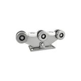Wózek 8-rolkowy 100x100 do bramy W-8M-100, profil 100x100x4 mm