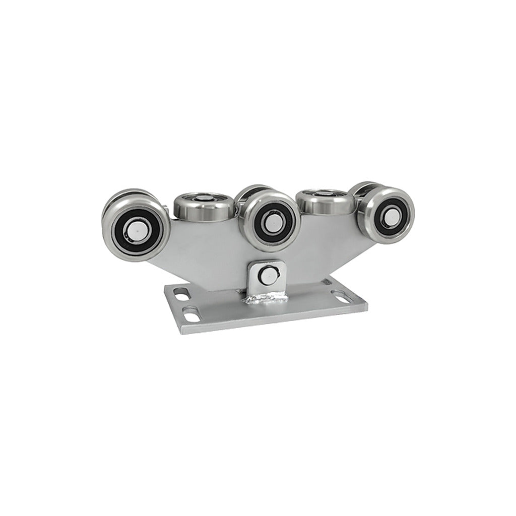 Wózek metalowy 8-rolkowy 80x80 do bramy W-8MM-80/4, profil 80x80x4 mm