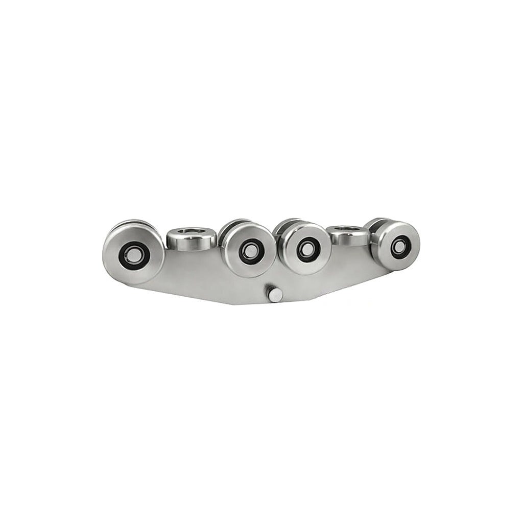 Wózek 10-rolkowy 100x90 do bramy WG-10MM-100/90, profil 100x90x4 mm