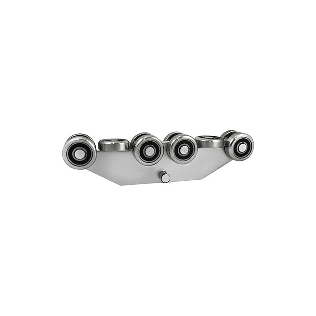 Wózek metalowy 10-rolkowy 80x80 do bramy WG-10MM-80/4