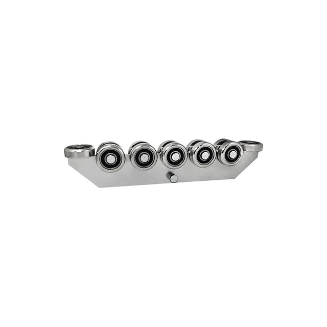 Wózek metalowy 12-rolkowy 80x80 do bramy WG-12MM-80/4