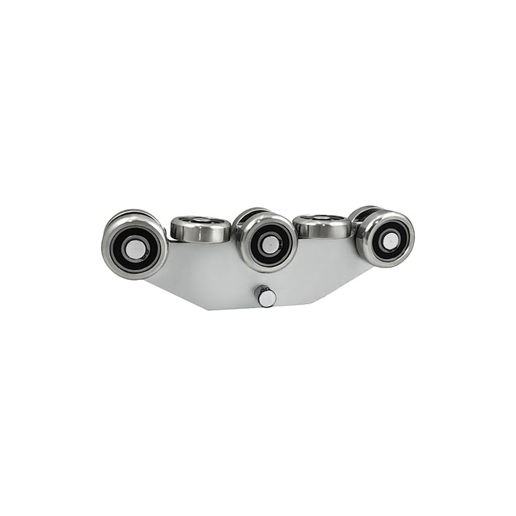 Wózek metalowy 8-rolkowy 80x80 do bramy WG-8MM-80/4