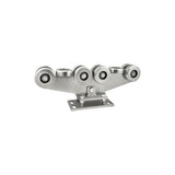 Wózek metalowy 10-rolkowy 100x90 do bramy WR-10MM-100/90, profil 100x90x4 mm