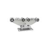Wózek metalowy 10-rolkowy 70x70 do bramy WR-10MM-70, profil 70x70x4 mm