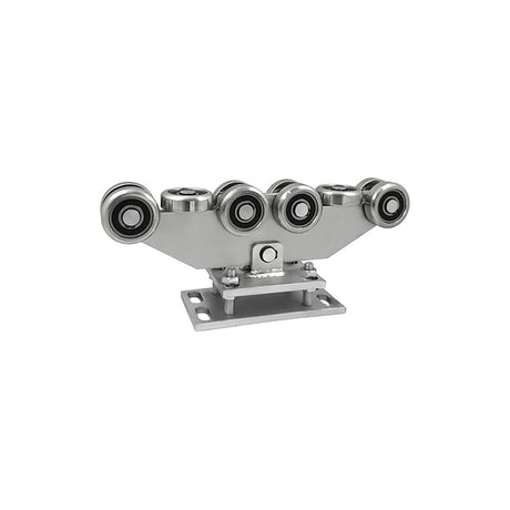 Wózek metalowy 10-rolkowy 80x80 do bramy WR-10MM-80/4