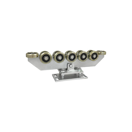 Wózek metalowy 12-rolkowy 80x80 do bramy WR-12MM-80/4