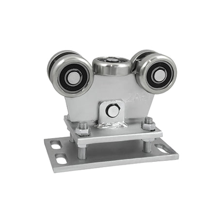 Wózek metalowy 5-rolkowy 80x80 do bramy WR-5MM-80/4