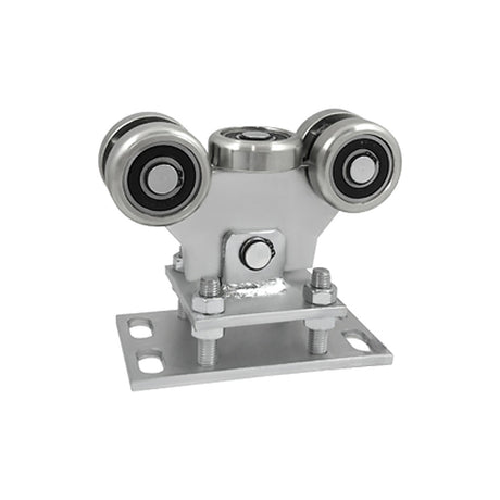 Wózek metalowy 5-rolkowy 80x80 do bramy WR-5MM-80M/4