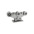 Wózek metalowy 8-rolkowy 100x100 do bramy WR-8MM-100, profil 100x100x4 mm