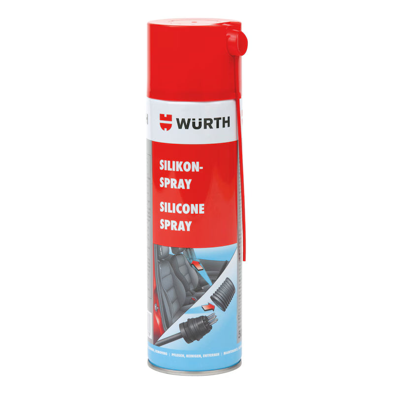 Würth Silikon-Spray z zestawu do konserwacji bram, środek do pielęgnacji uszczelek