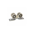 Wózek Zabi 4T-30 do profilu 30x30x2mm, ocynkowana płytka montażowa z rolkami poliamidowymi
